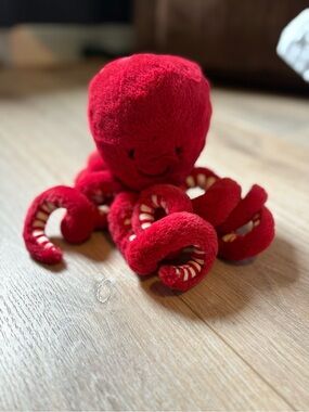 Jellycat Cranberry Octopus Little